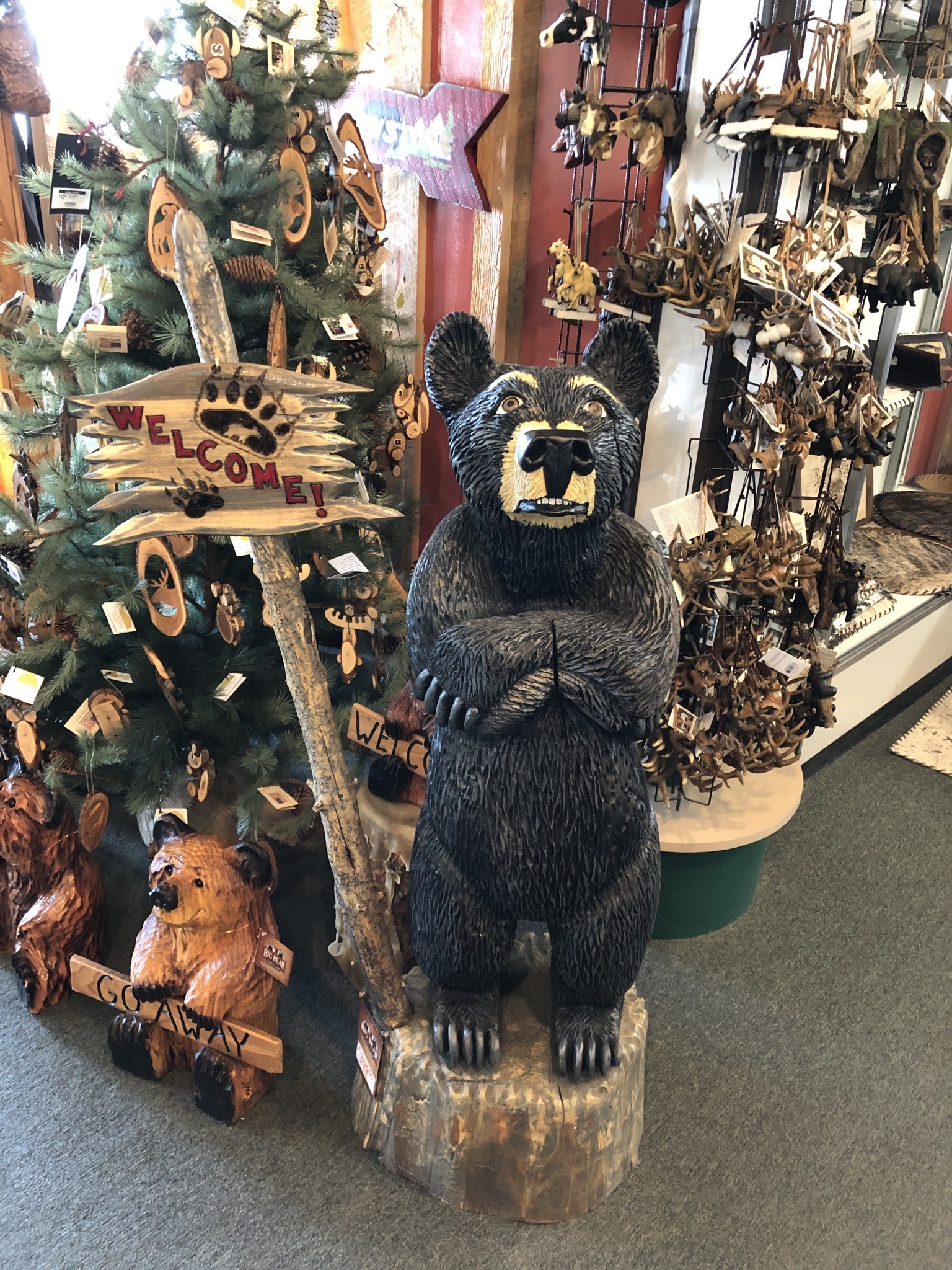 MCE Industries Chainsaw Bear w/Welcome Sign or Fish