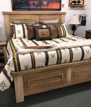 IFD 1141- King Platform Bed, Montana ***