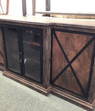 IFD 7782 Blackburn Console w/4 Copper Panels 78x18x36