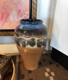 Always Azul Slender Vase