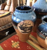 Always Azul Slender Vase 11" Tall