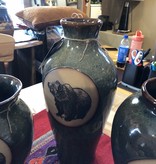 Always Azul Tall Vase 16"Tall