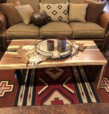 Stone River Waterfall Coffee Table  24W x 48L x 18H