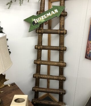 Mexican Country "El Chapeton" 6' Primitive Ladder w/nails