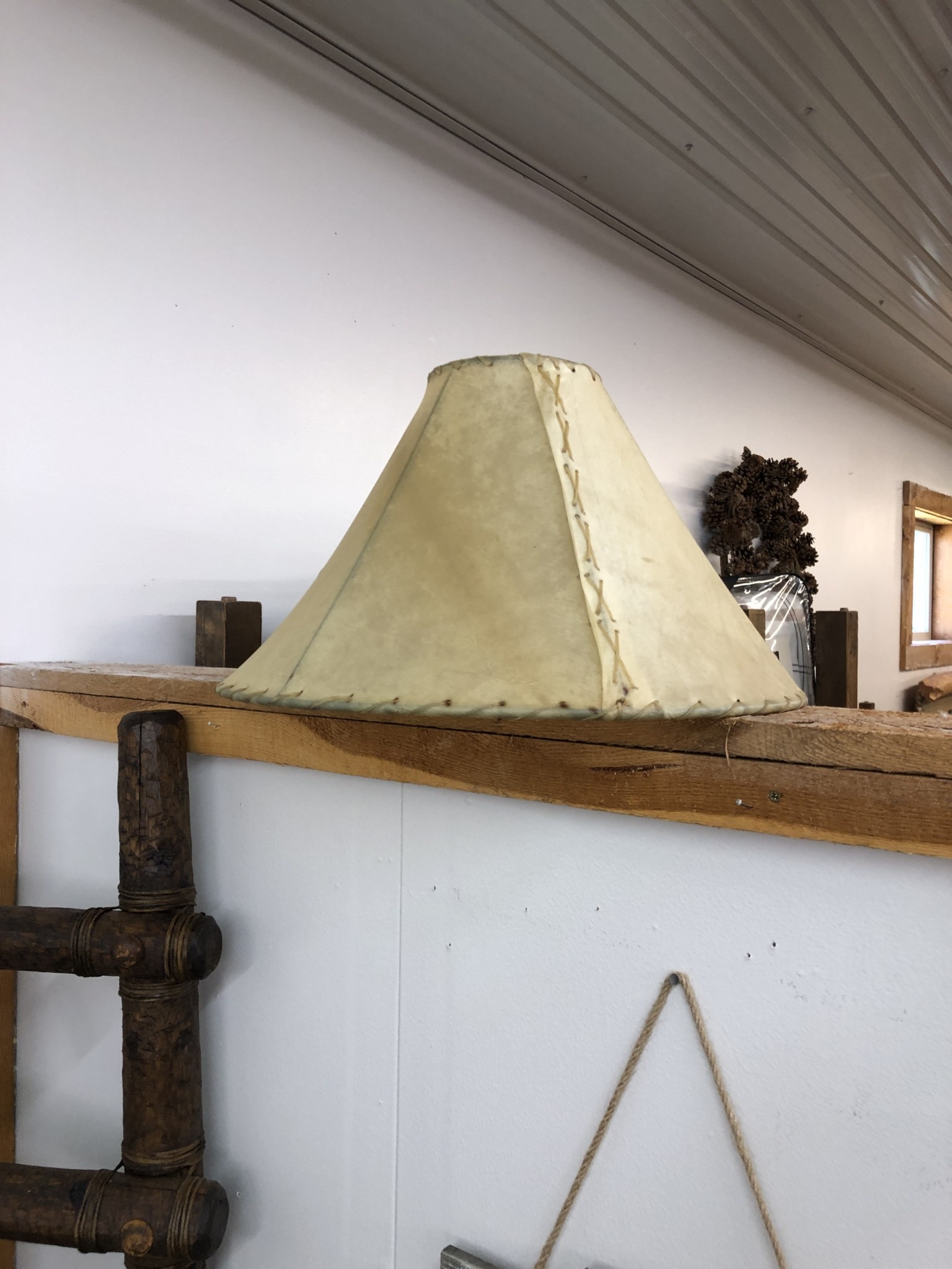 Mexican Country 18" Rawhide Lampshade