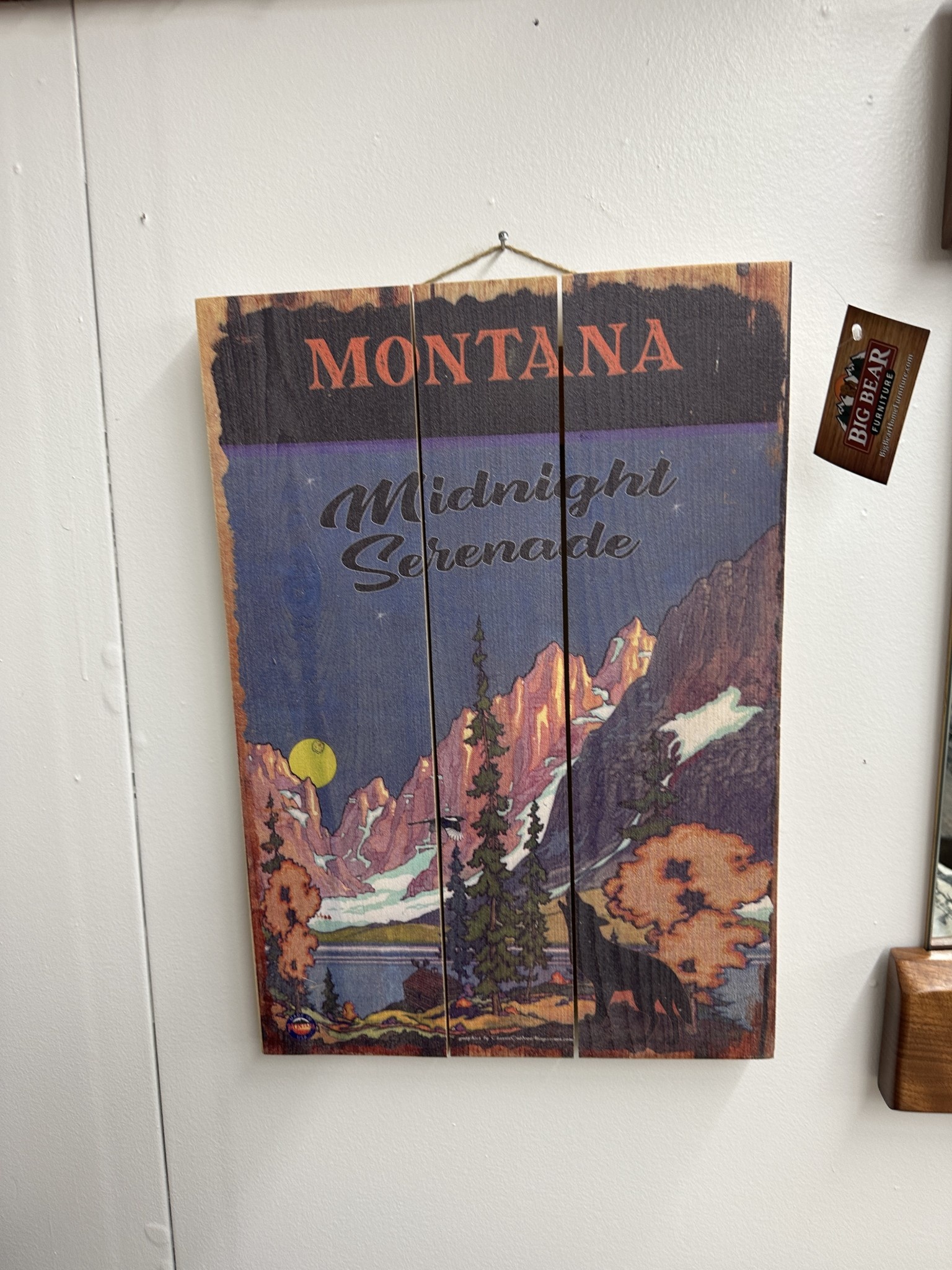 Classic Outdoor Magazines #21 Midnight Serenade 14x20 Wood Sign