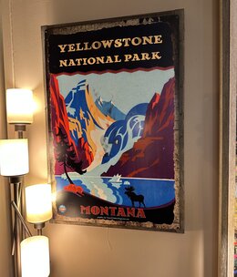 Classic Outdoor Magazines #13 Yellowstone NP Moose 24x36