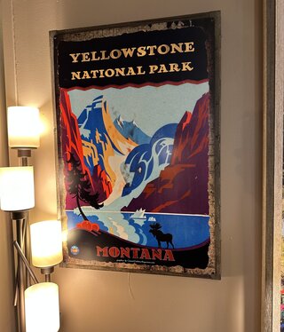 Classic Outdoor Magazines #13 Yellowstone NP Moose 24x36