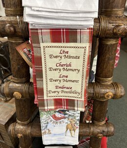 Park Design Live Every Minute Dishtowel