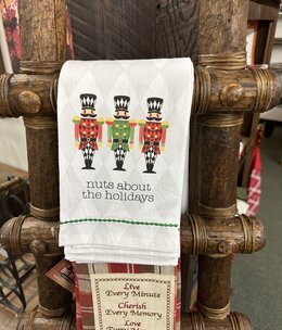 Park Design Nutcracker Dishtowel*****