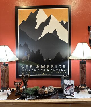 TAC Montana - See America (Mtns & Trees) 32x39