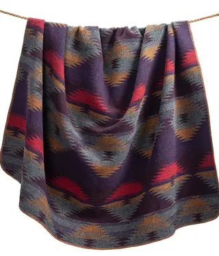Hiend Gila Wool Blend Blanket-FULL/QUEEN