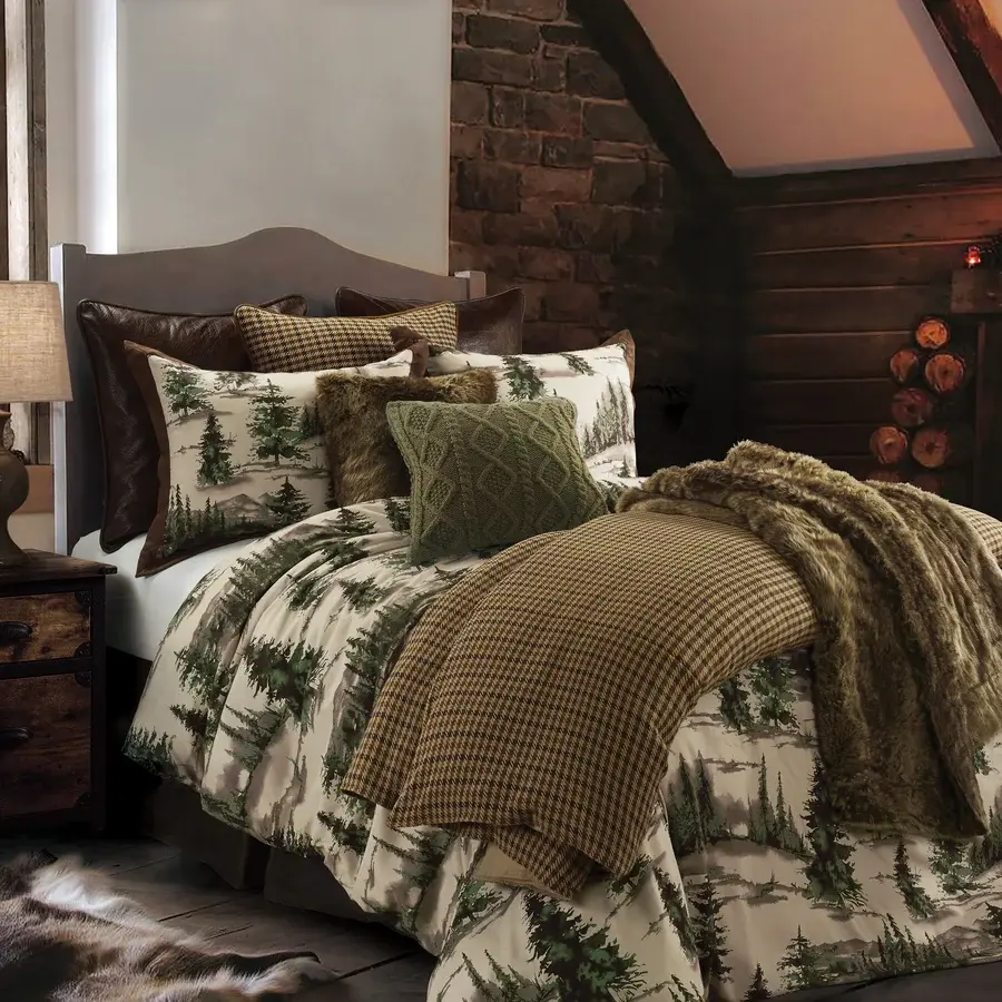 Hiend Joshua 3 pc Comforter Set - QUEEN