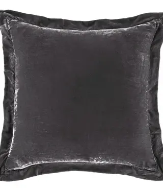 Hiend Stella Velvet Euro Sham ONLY-Slate