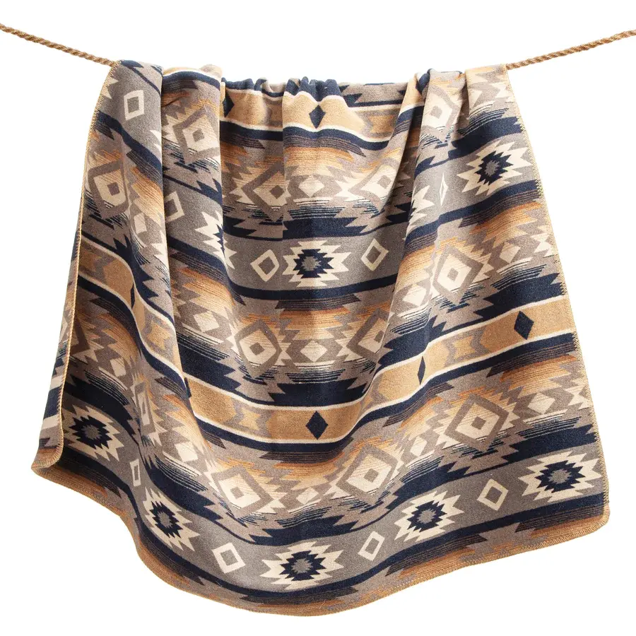 Hiend Taos Wool Blend Blanket-FULL/QUEEN