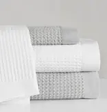 Hiend Waffle Weave Coverlet 3pc Set-KING-White