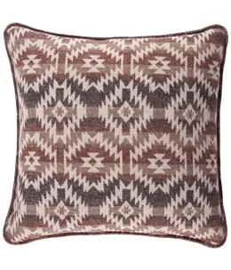 Hiend Mesa Wool Blend Square Pillow 22x22