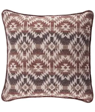 Hiend Mesa Wool Blend Square Pillow 22x22