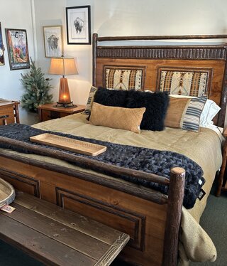 Old Hickory Old Faithful Matchstick KING Bed