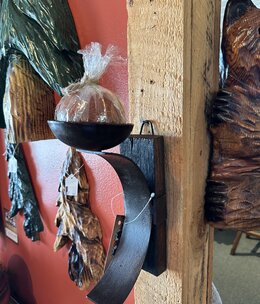 Artisans Single Wall Candle Stave w/Candle****