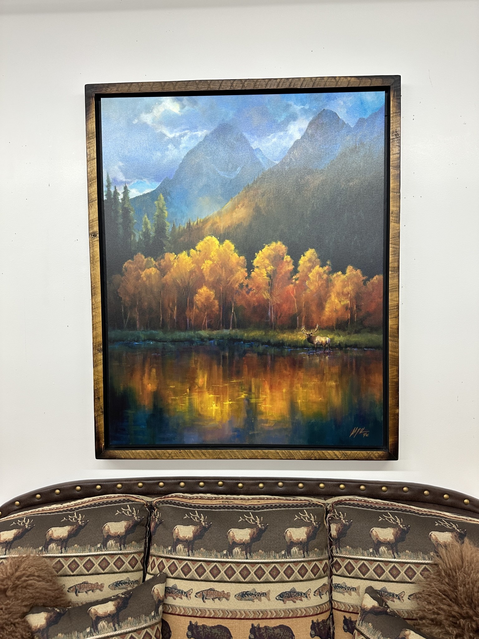 Colt Idol "Forest Echoes" Framed 44x54