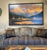 Colt Idol "Valley of the Protector" Framed 84W x 52H