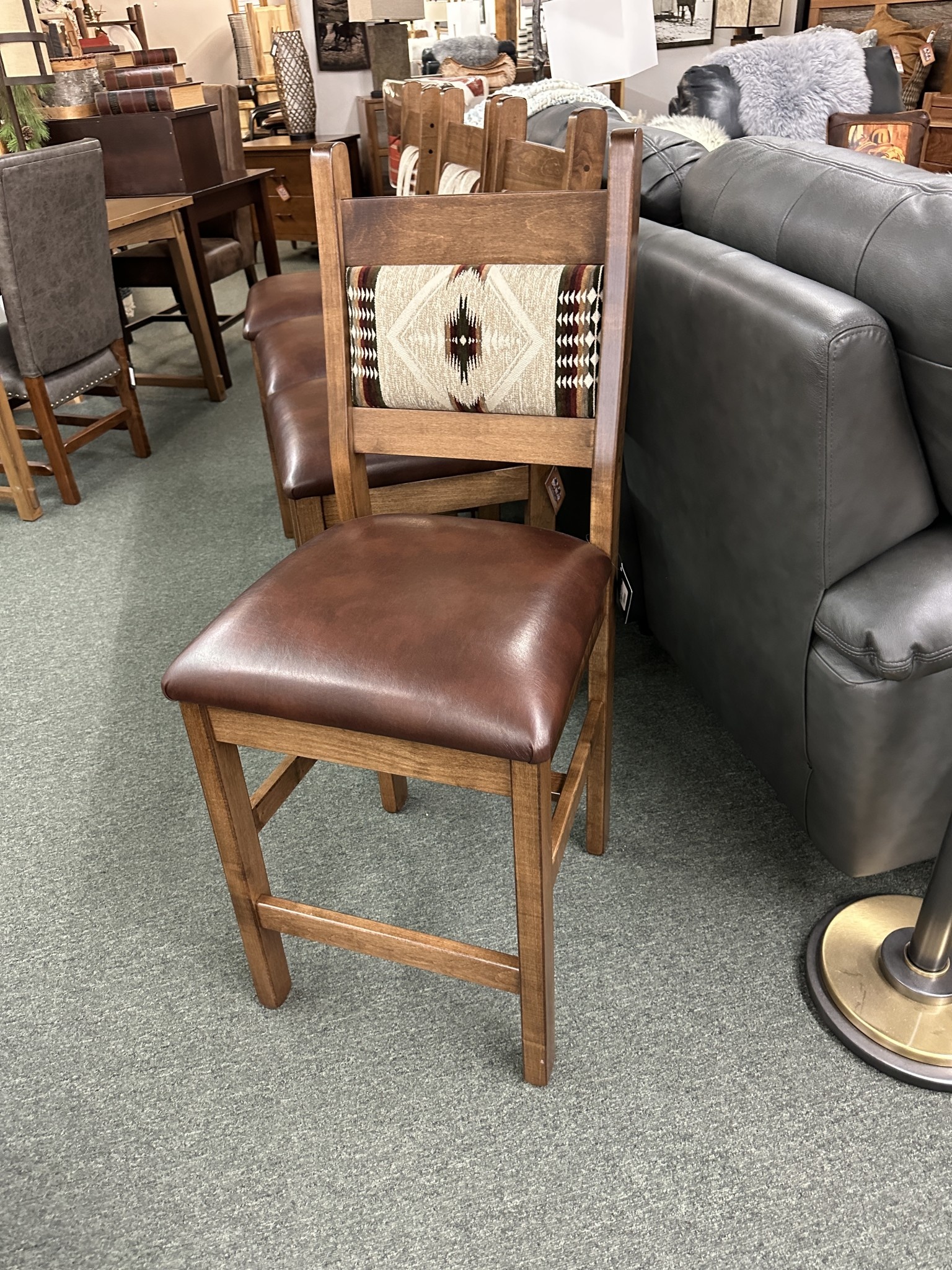 ALBC Upholstered Counter/Bar Stool