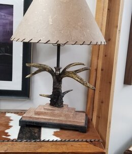 Uttermost Stag Horn Lamp