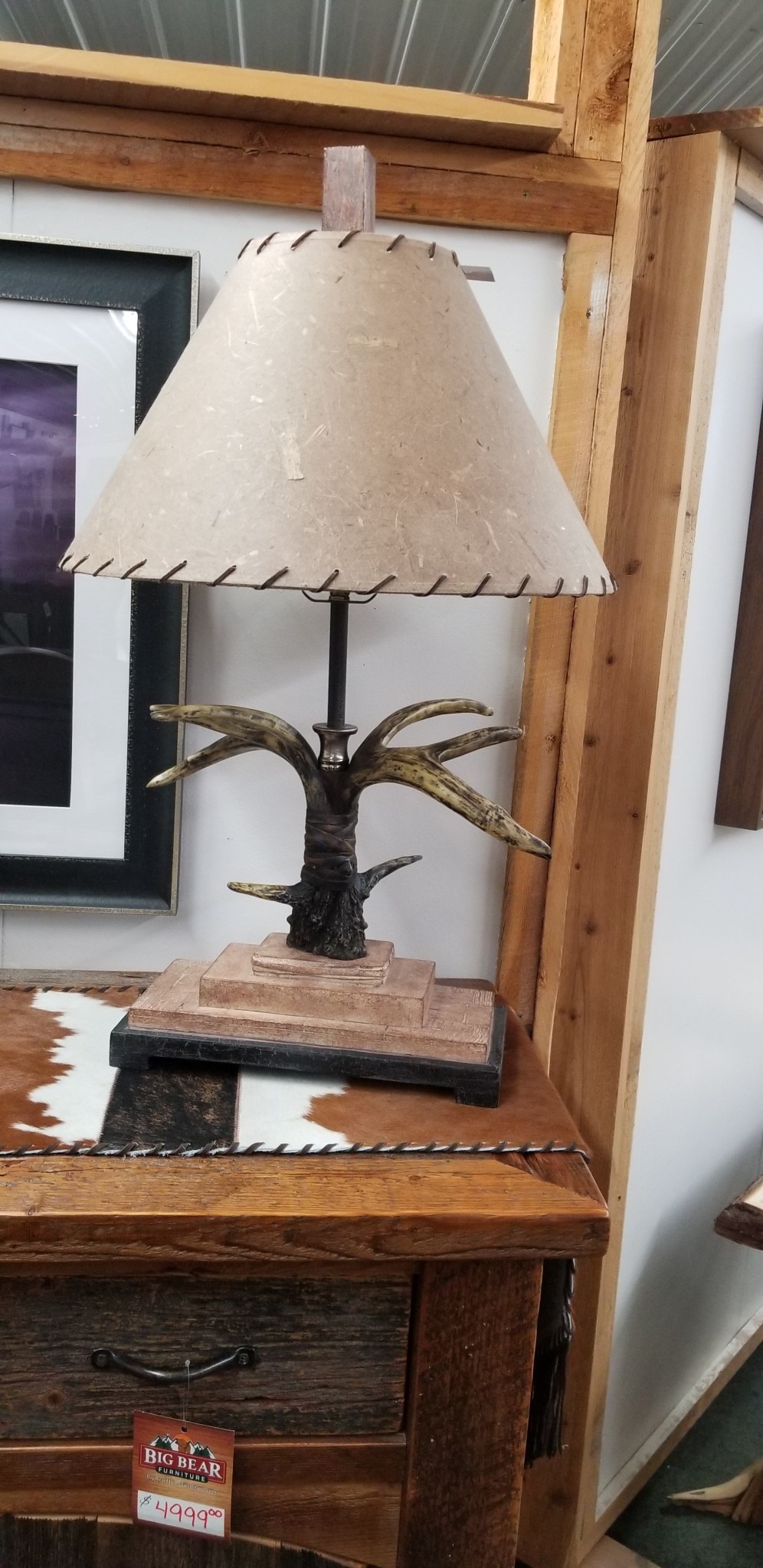 Uttermost Stag Horn Lamp