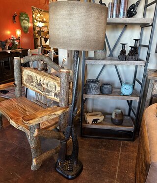 Crestview Huntington Floor Lamp 65.5"H
