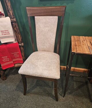 Co-ALBC Upholstered Christie Dining Chair (One of a Kind)