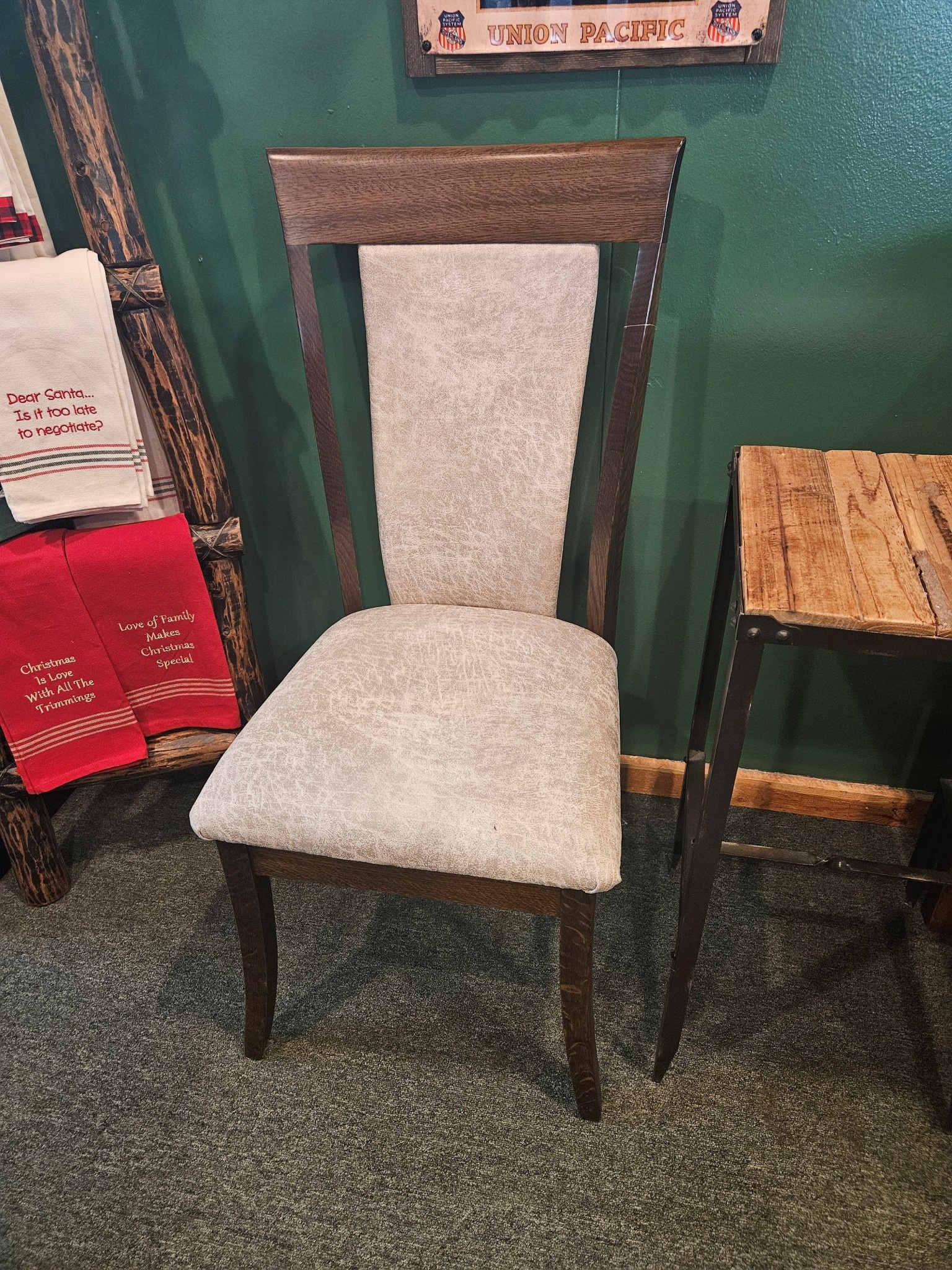 Co-ALBC Upholstered Christie Dining Chair (One of a Kind)