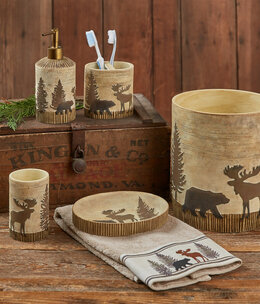 Park Design Black Forest Wastebasket
