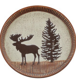 Park Design Wilderness Trail Salad Plate-MOOSE