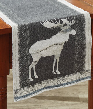 Park Design Into the Woods MOOSE Table Runner 13x54