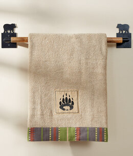 Park Design Wild Woods 24" Bear Towel Bar