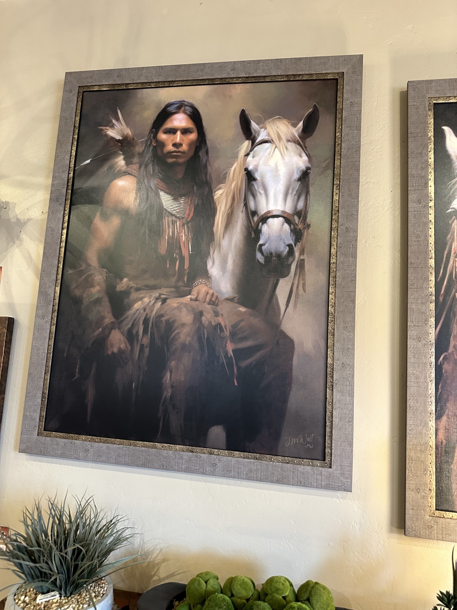 TAC For Noble Cause (Seated Front of Horse) 52 x 66.75