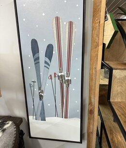 TAC Winter Mtn Getaway Panel (Skis)