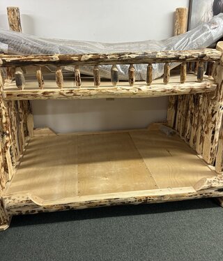 MCE Industries Pine Twin / FULL Bunkbed