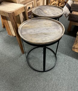 Crestview Traymore End Table 22Dia x 24H