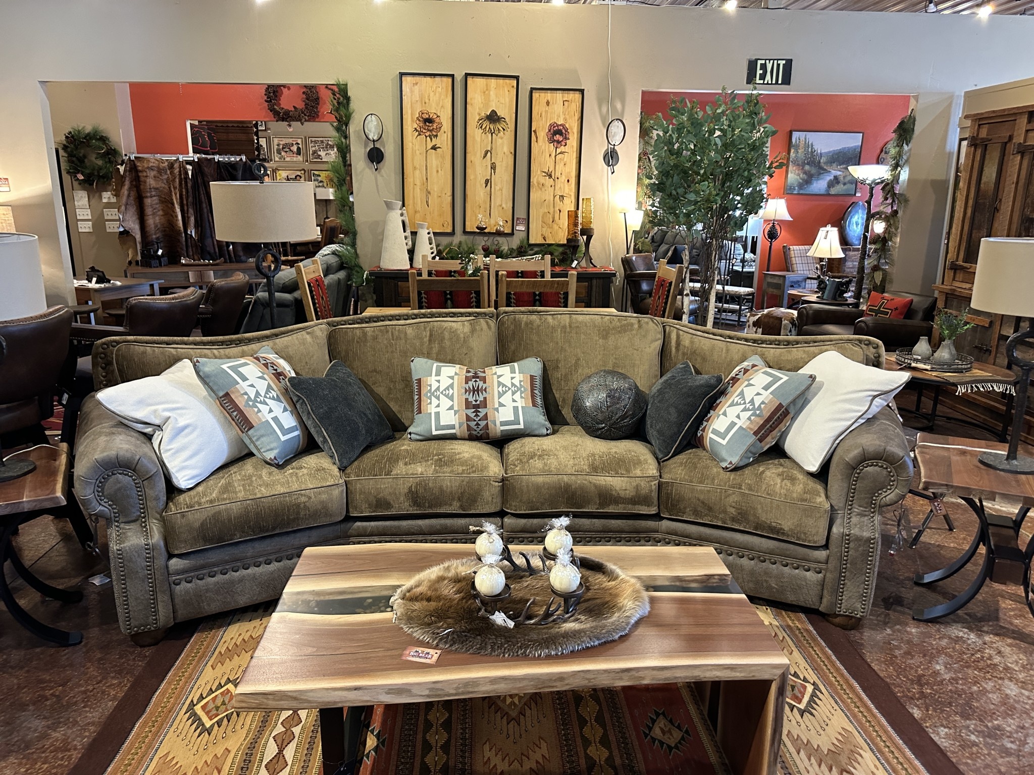 Omnia Cartwright 4C Conversation Sofa 116x39x42