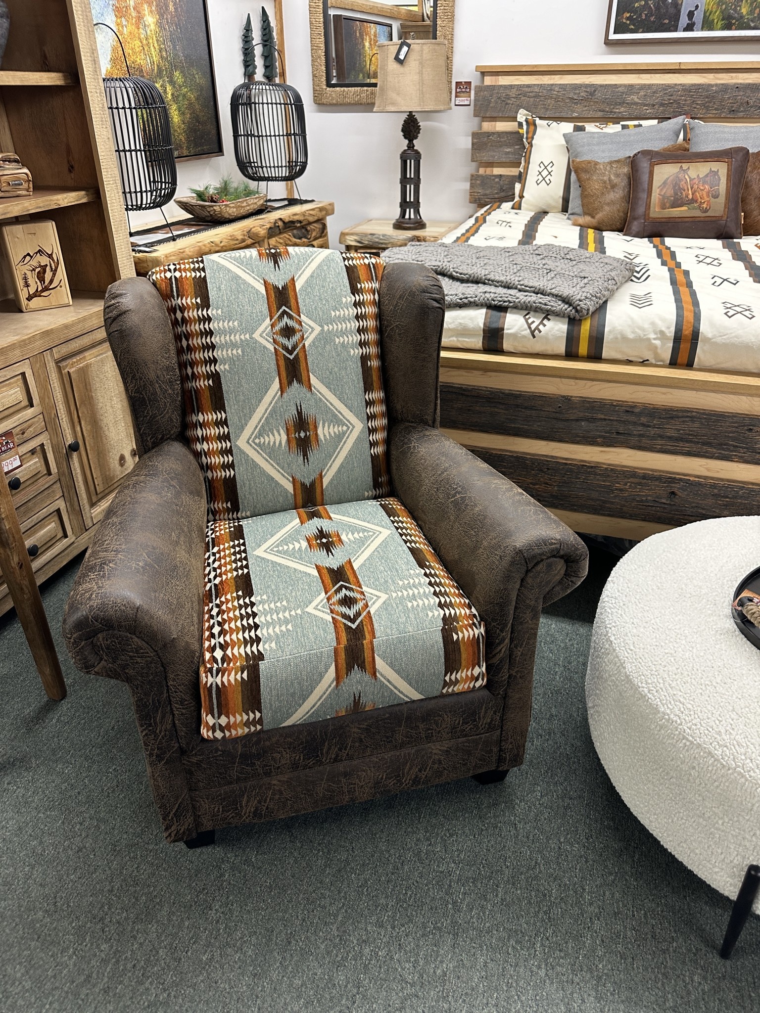 IMF 8017-20 Fairweather Accent Chair 37L x 40H x 38D