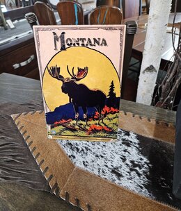 Classic Outdoor Magazines #12 Montana Moose Table Topper