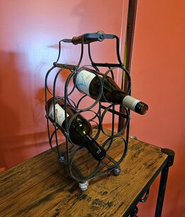Uma Metal Wine Holder  (63342)