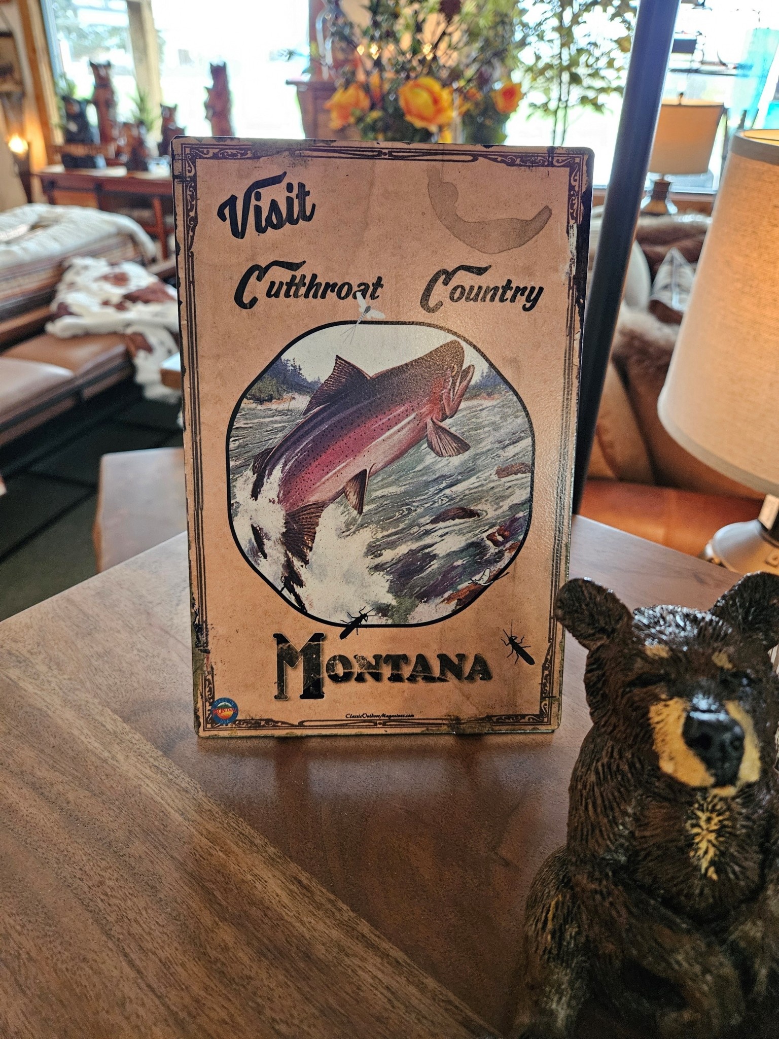 Classic Outdoor Magazines #2 Cutthroat Country Table Topper