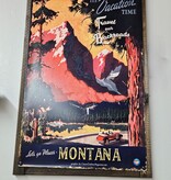 Classic Outdoor Magazines #22 Vacation Time 17x26 Metal/Wood