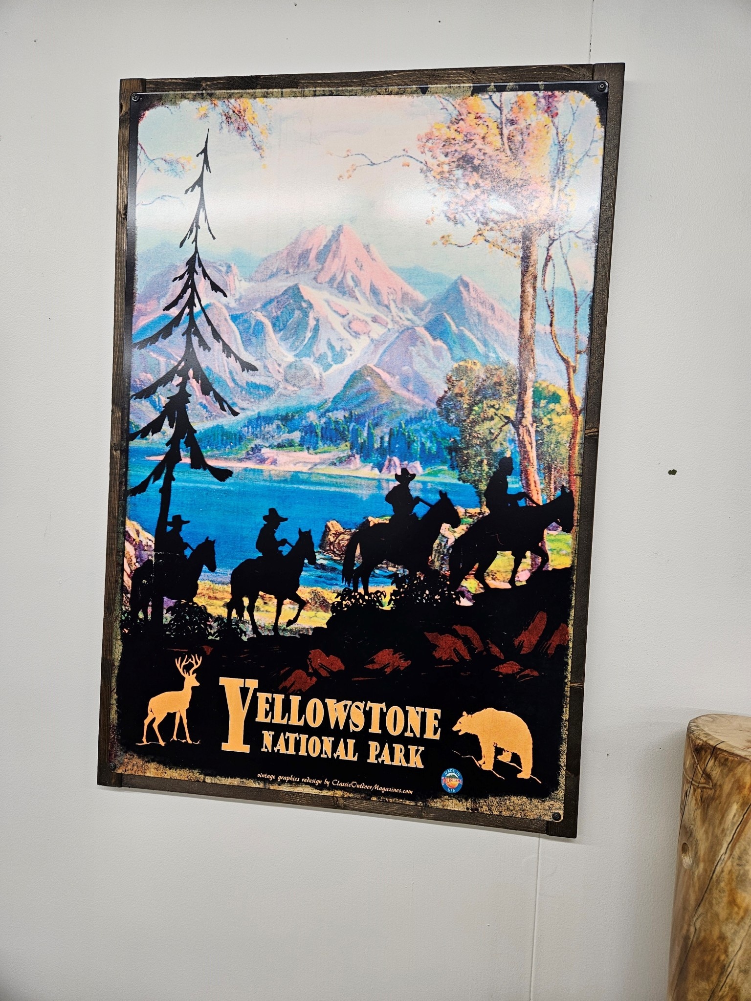 Classic Outdoor Magazines #25  Shadow Riders 24x36
