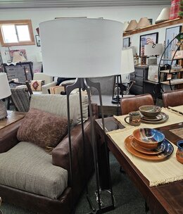 Uttermost Adrian Floor Lamp, 61H