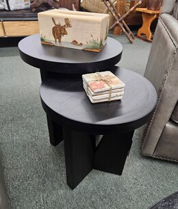 Uttermost Nadette EXPRESSO Nesting Tables Set/2