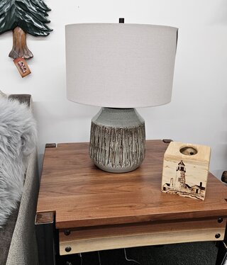 Uttermost Neolithic Table Lamp, 22H